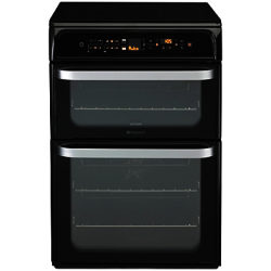 Hotpoint Ultima HUI62TK Freestanding Electric Induction Cooker, Black
